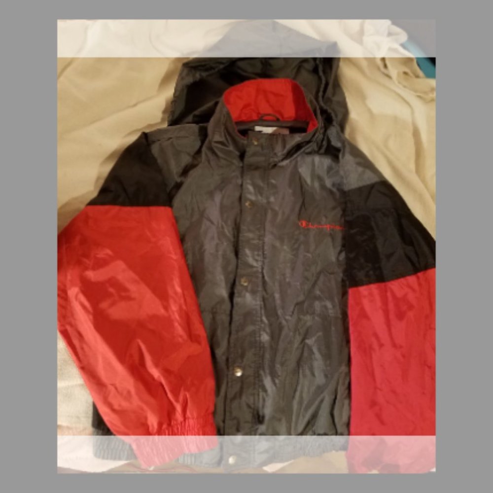 Mens Champion Windbreakers-2 jackets